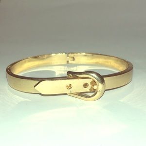 Gold “Buckle” Bracelet